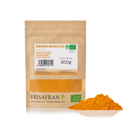 Poudre de curcuma biologique