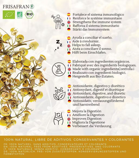 Infusión de Manzanilla Dulce a Granel Ecológica