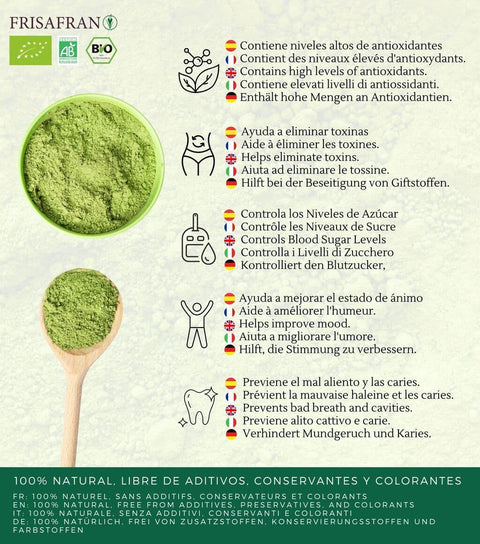 Beneficios del té verde matcha ecológico 