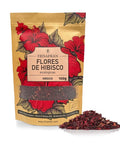 Infusión de hibisco a granel en presentación de 100 gramos