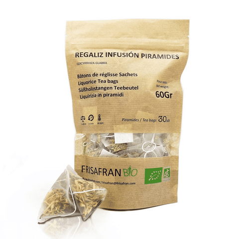 Organic Licorice Infusion in Pyramids