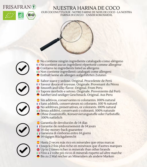 Organic Coconut Flour Powder