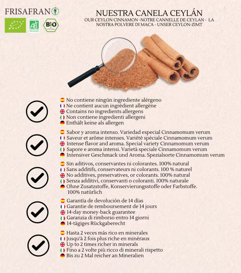 Organic Ceylon Cinnamon Powder